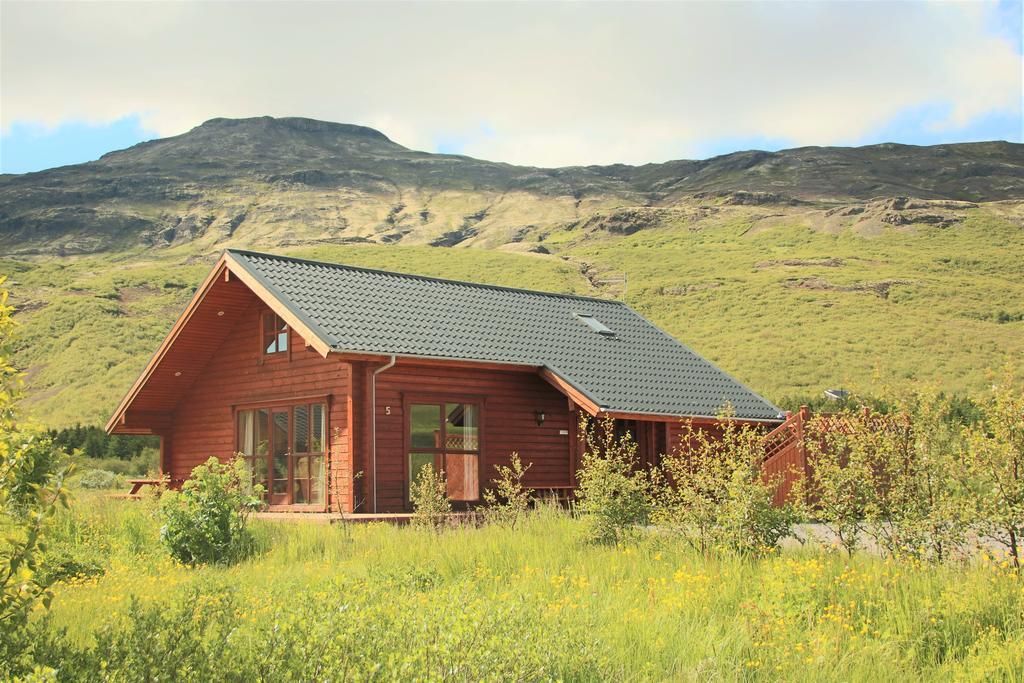 Geysir - Modern Log Cabin Reykholt  Exterior photo
